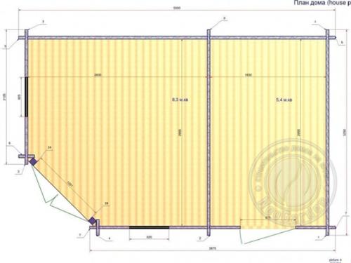 Довольно симпатичный садовый домик. 06