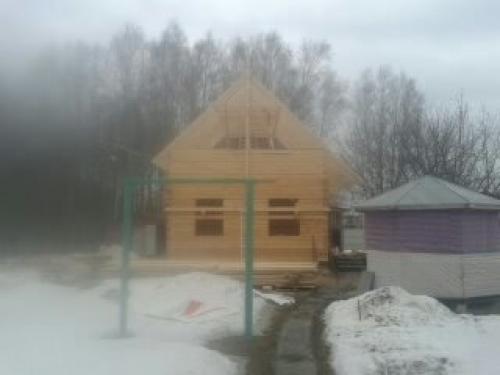 Пристройка 6 х 6 в полтора этажа к уже имеющемуся дому. 07